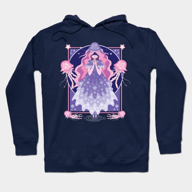 Princess of the Jellyfish Hoodie by Kappacino Creations